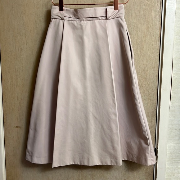 Zara High-Waisted Pleated Skirt with Pockets! - Picture 2 of 5